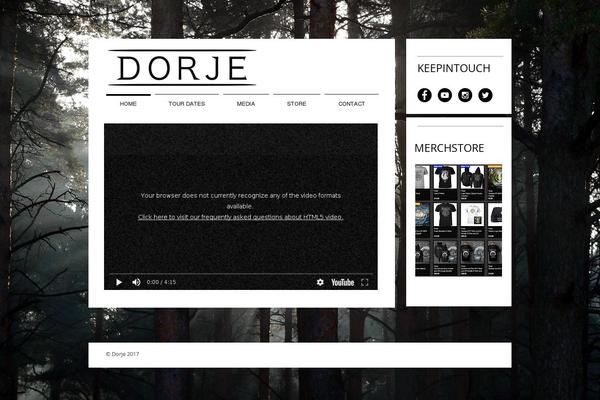 Roots theme site design template sample