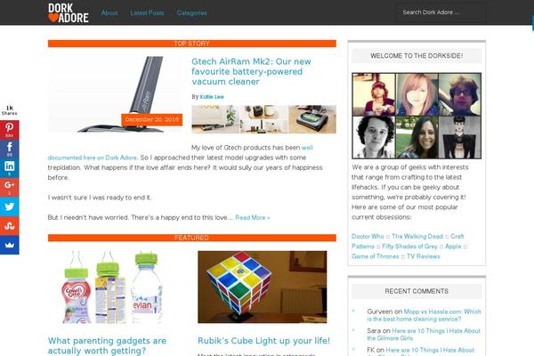 Site using Popularity Posts Widget plugin