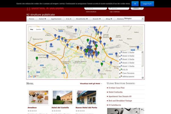 GeoPlaces theme site design template sample