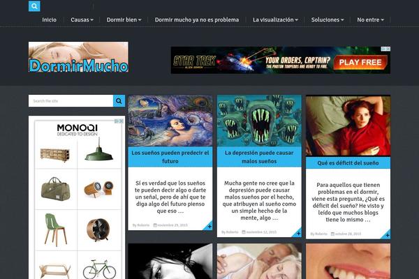 Mts_gridblog theme site design template sample