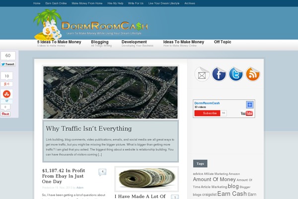 Site using CommentLuv plugin