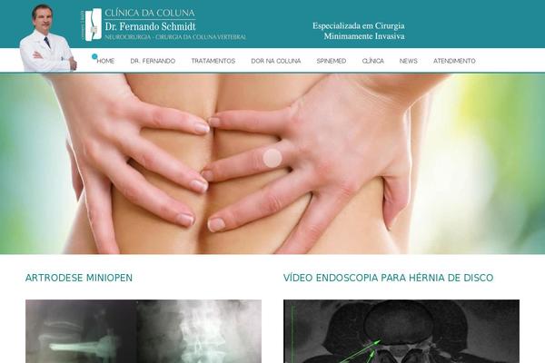Typo theme site design template sample