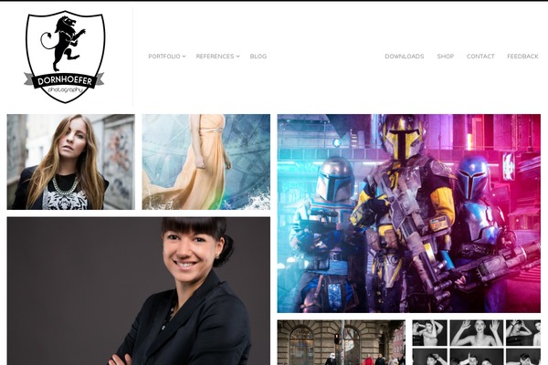 Fluxus theme site design template sample