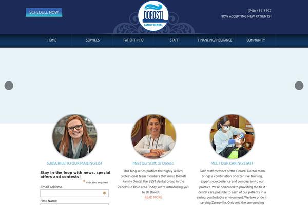 Site using Page Builder by SiteOrigin plugin