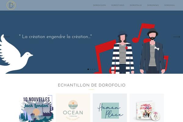 Conall theme site design template sample