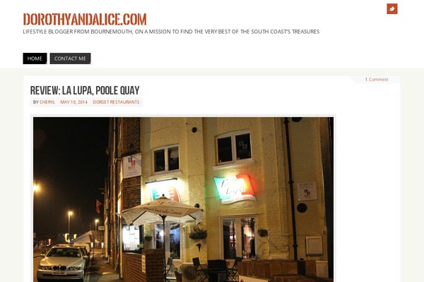 Parabola theme site design template sample