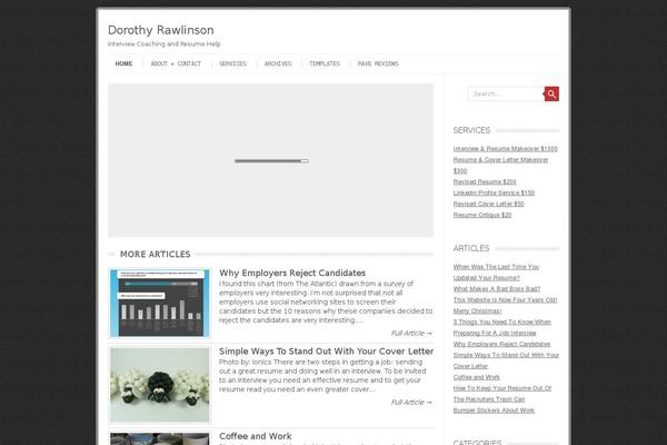 Leaf theme site design template sample