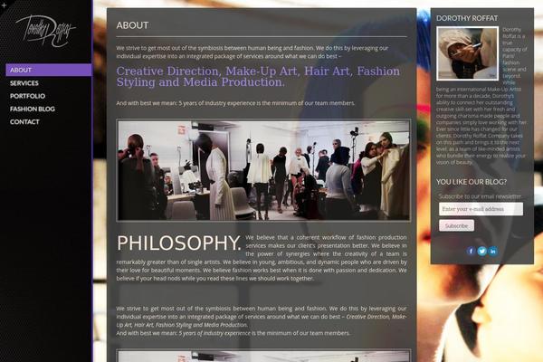 Sokar theme site design template sample