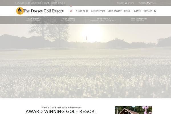 Leisure theme site design template sample