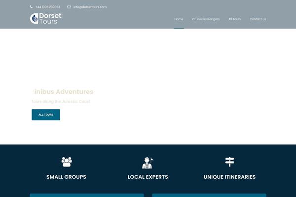 TravelTour theme site design template sample