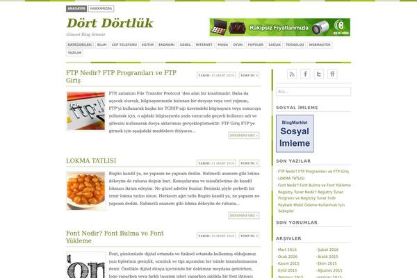 Bisade theme site design template sample