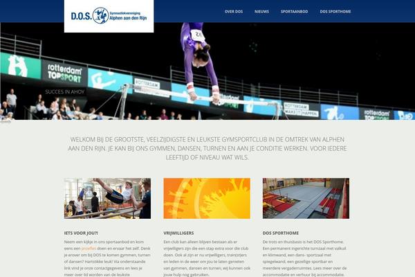Glisseo theme site design template sample
