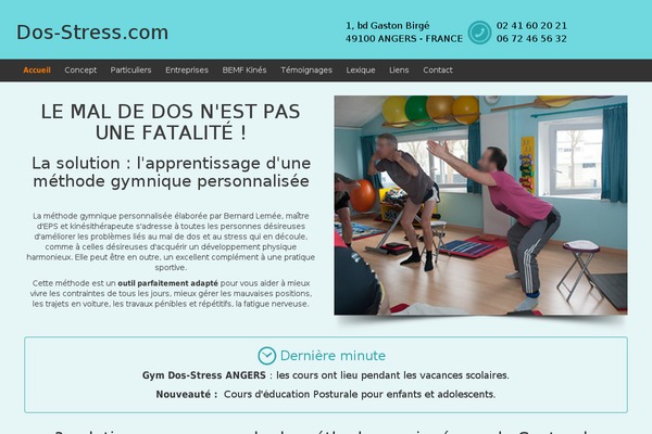 dos-stress.com site used Responsive-childtheme-responsive-ii