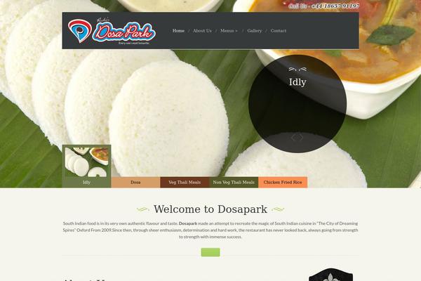 Seasons theme site design template sample