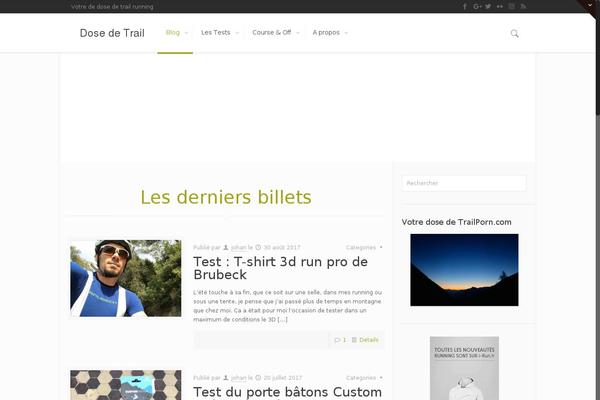 dosedetrail.fr site used Adventure Travelling