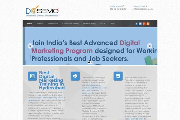 Site using Skitter Slideshow plugin