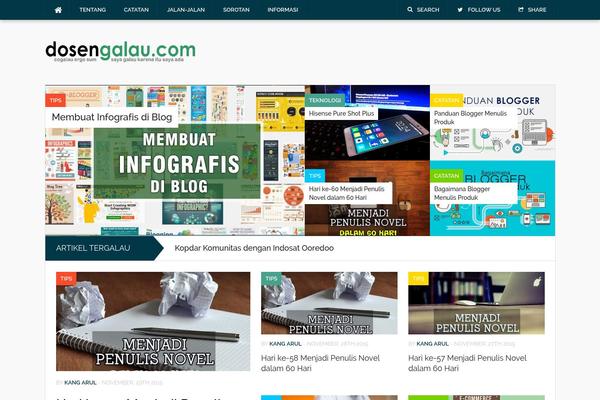 Codilight theme site design template sample