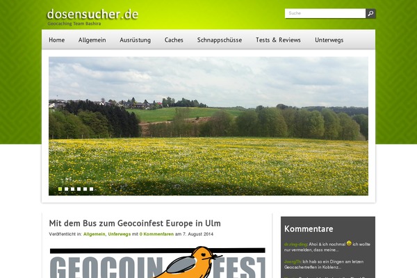 dosensucher.de site used Bizcard