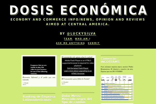 dosiseconomica.com site used Icefi