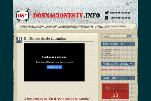 dosnacionestv.info site used Retromania