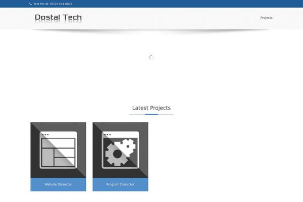 dostal.tech site used Archit