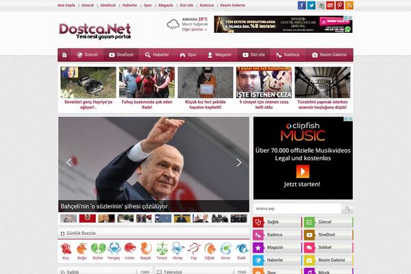 Webportal v2 theme site design template sample