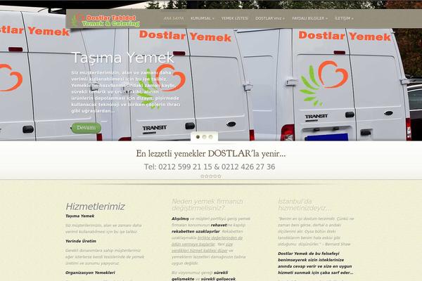MyCuisine theme site design template sample