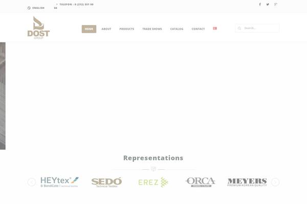 Enar theme site design template sample