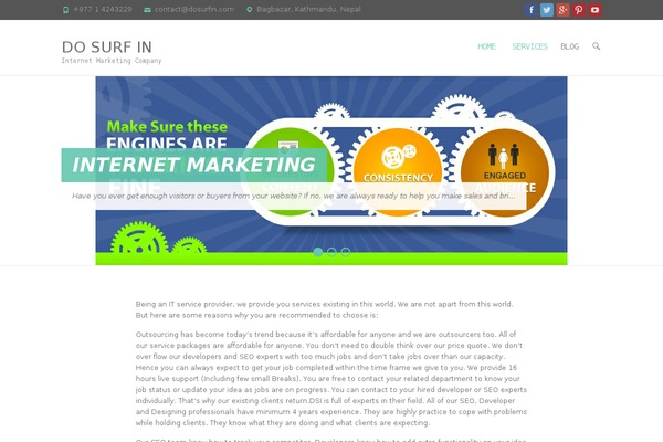 Interface theme site design template sample
