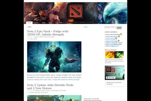 K2 theme site design template sample