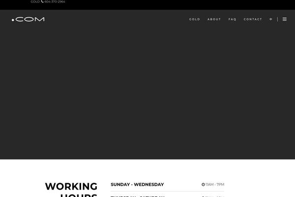 Curly theme site design template sample