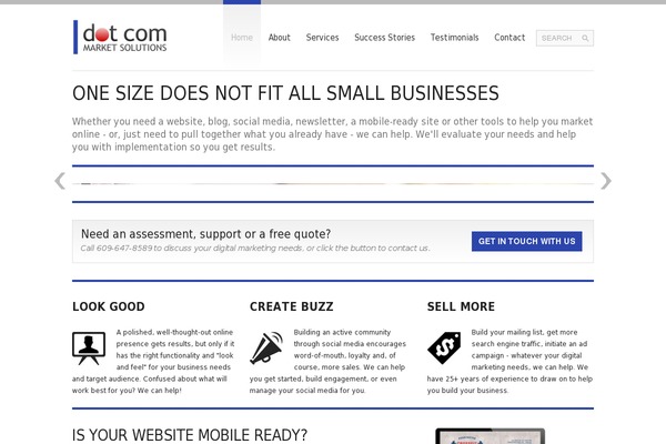 dotcommarketsolutions.com site used Cleangold