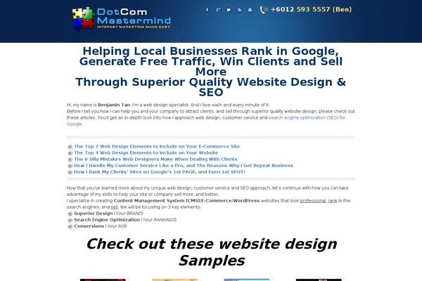 Doover theme site design template sample