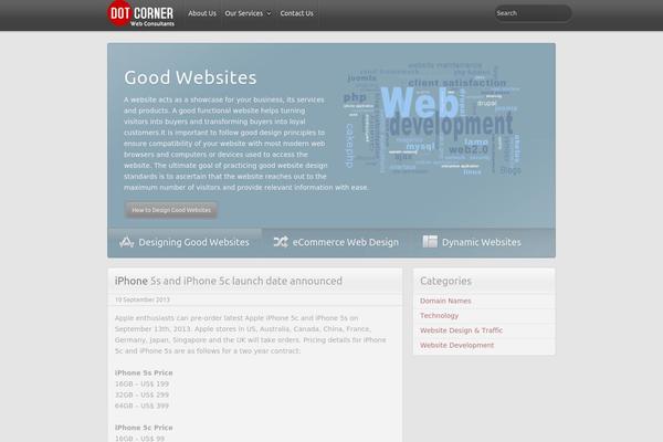 dotcorner.com site used Rt_modulus_wp