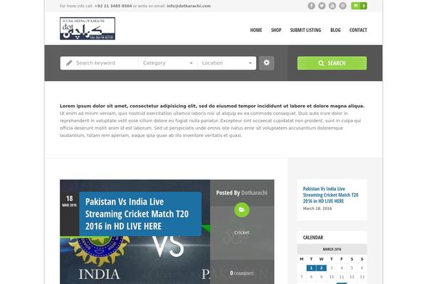 Doover theme site design template sample