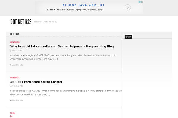 Newsroom14 theme site design template sample