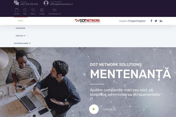 Nanosoft theme site design template sample