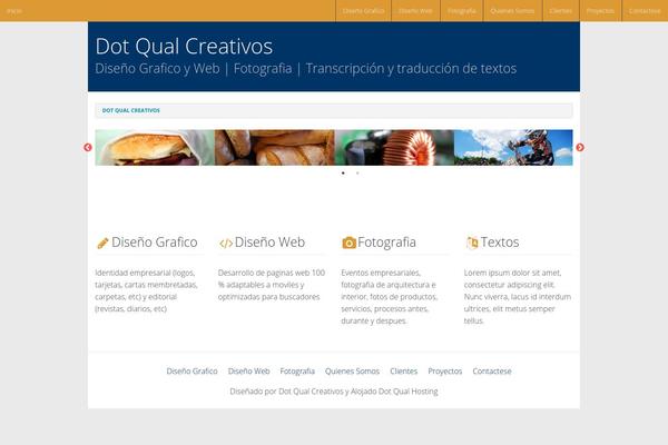 WP-Forge theme site design template sample