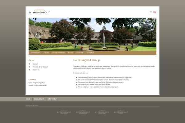 OnePress theme site design template sample