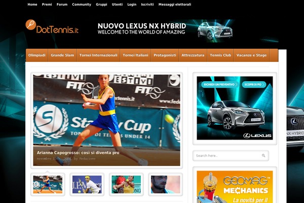 Multinews theme site design template sample