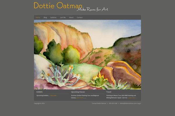 Landscape theme site design template sample