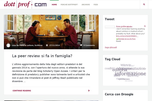 dottprof.com site used Readable