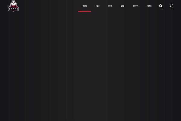 PlayerX theme site design template sample