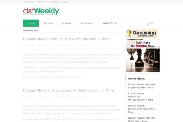 Fairy Blog theme site design template sample