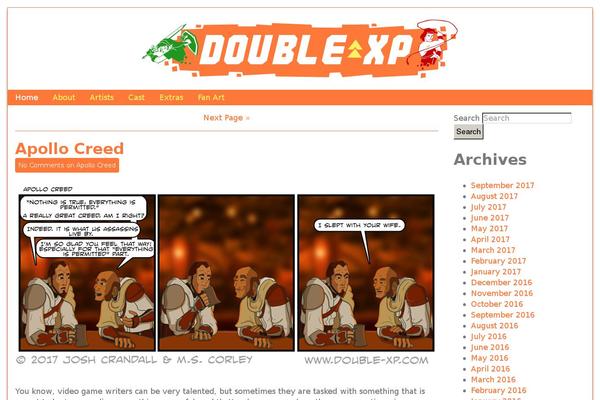 Inkblot theme site design template sample
