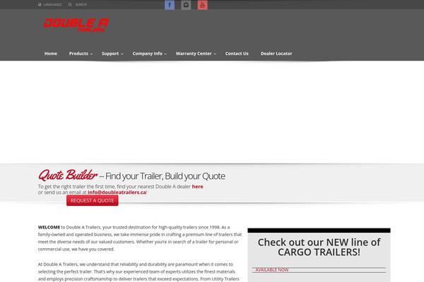 Automotive Child theme site design template sample