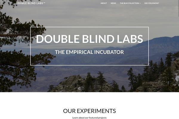 Matheson theme site design template sample