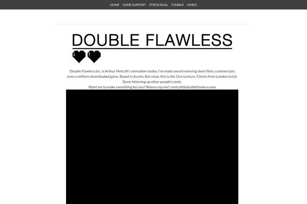 Bold Headline theme site design template sample
