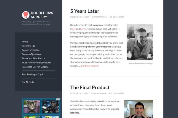 Wilson theme site design template sample