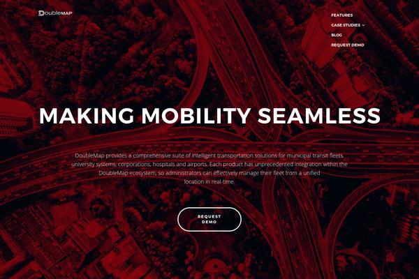 doublemap.com site used Unity-child
